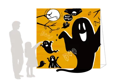 かげおばけのフォトスポット(3Fメリーマーケット)