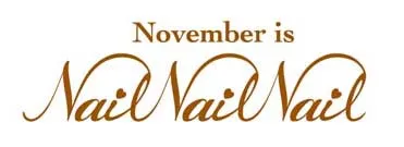 ネイル月間ロゴ