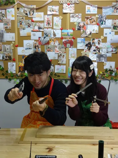 結婚指輪制作風景2