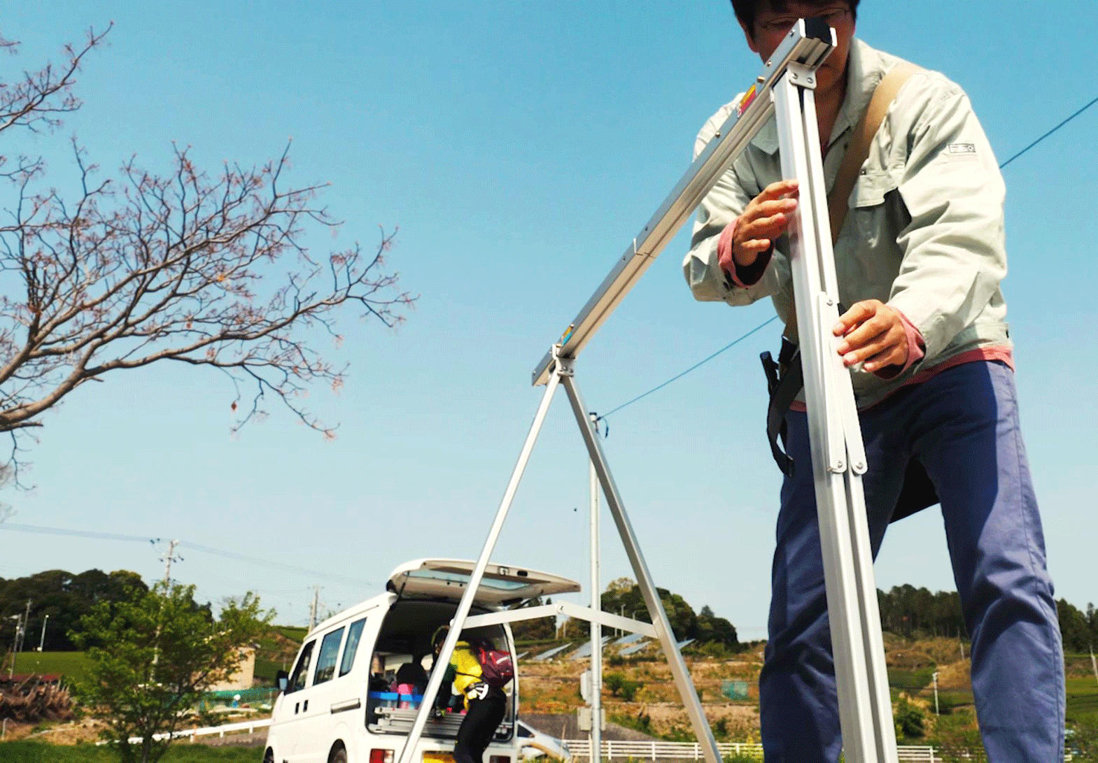 工具不要の簡単組み立て