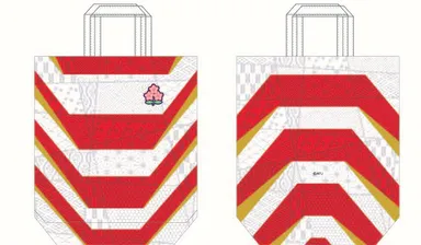 ジャージー柄トートバッグ