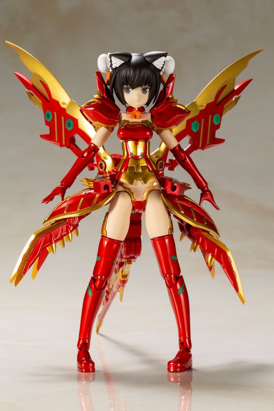 コトブキヤ オリジナルロボットコンテンツ「フレームアームズ」の
スピンオフシリーズ「フレームアームズ・ガール」
最新作は「レティシア 〈リュウビ〉」！