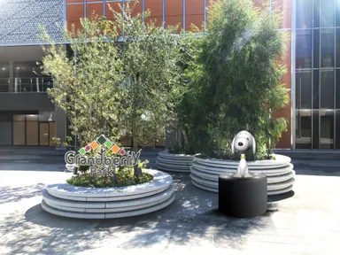 グランベリープラザスタチュー設置イメージ