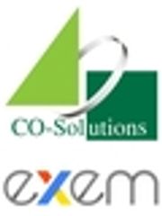 株式会社コーソル、日本エクセム株式会社のロゴ