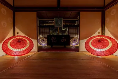 ライトアップの様子