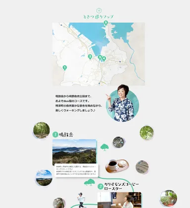 増田明美さん監修のウォーキングコース