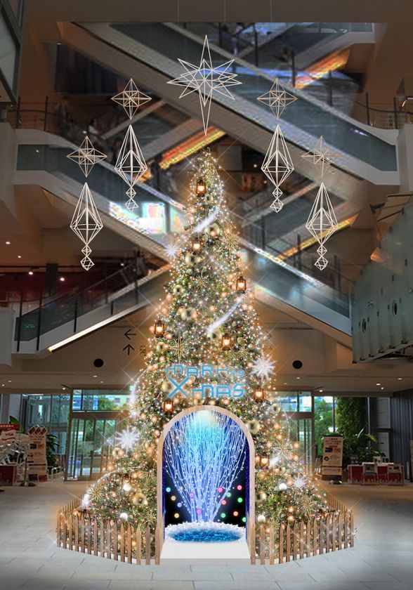 【MARK IS みなとみらい クリスマスイベント情報】
ツリーの中で光に包まれる新体験！『Starlight Garden Tree』が登場
「Starlight Garden Christmas」