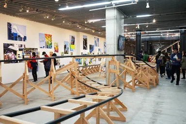 「超・都市計画」展覧会風景