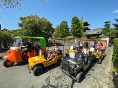 奈良・斑鳩のバギー体験に「トゥクトゥク」が新登場！法隆寺など史跡・名所を巡るツアー