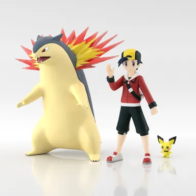 ヒビキ＆バクフーン＆ピチュー