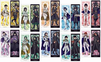 ブラインドブックマーカー 白の騎士＆黒の魔術師Ver.