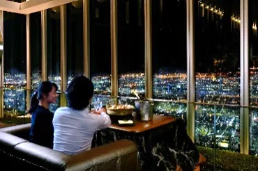 【ペアシート５８階西側席イメージ】