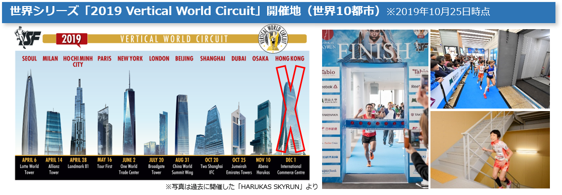 記者発表会 大会開催のご案内 10月31日 木 13 00 寺内 健 年オリンピアン 登壇 19世界シリーズ最終戦が大阪 あべのハルカス で開催 19 Vertical World Circuit 大阪大会 Harukas Skyrun 19 Vertical World Circuit Harukas Skyrun のプレスリリース