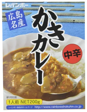 レインボー食品「広島名産 かきカレー 中辛」