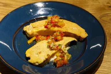 鶏ムネ肉のホエイピカタ