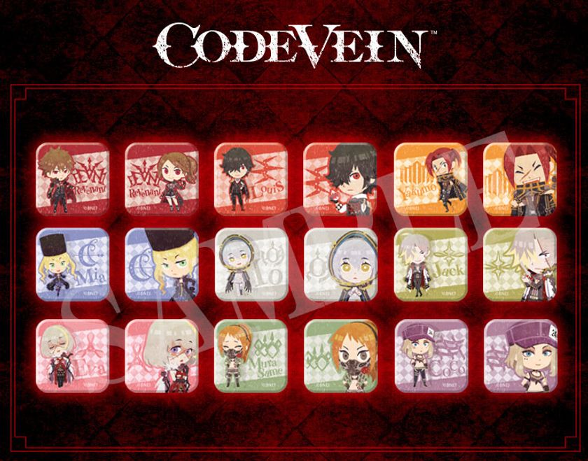 CODE VEIN イベント in AKIHABARA
～血を求めしレヴナントの集い～　
イベント開催記念商品が公開！！