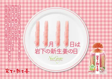 11月11日は岩下の新生姜の日