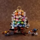25種類のリンドール50個で作るクリスマスツリー