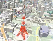「MapFan東京3DMap」