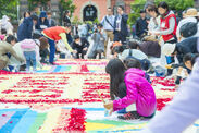 OSAKAの“街”が花のキャンバスへと変わる！「大阪インフィオラータ2019」が、10月30日～12月25日に大阪4会場で開催！