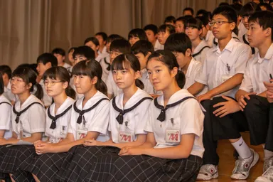 福井県坂井市立丸岡南中学校　授業風景3