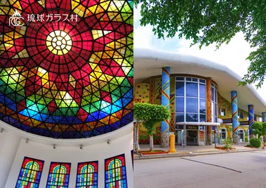 020_波琉寿_琉球ガラス村_内観_外観