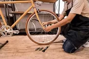 自転車タイヤ交換体験イメージ