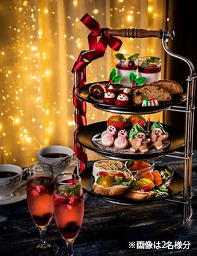 クリスマスの女子会やママ会にもおすすめ
期間限定　クリスマスアフタヌーンティーセット
2019年11月1日（金）より　メインラウンジ「さくららうんじ」にて