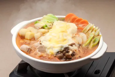 じゃがキムチのタッカルビ鍋