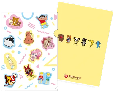 東京駅一番街限定クリアファイルイメージ