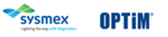 シスメックス株式会社、株式会社オプティムのロゴ