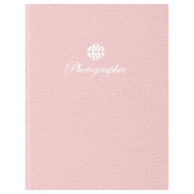 写真台紙 ランス フルル 2面（タテ・タテ）ピンク