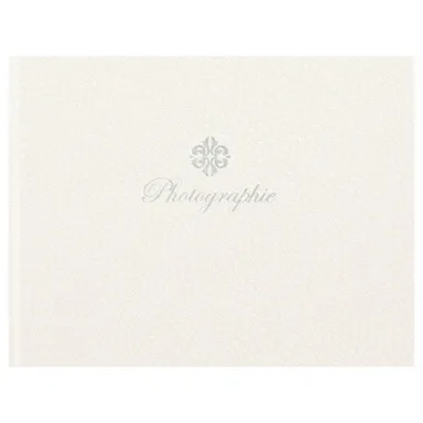 写真台紙 ランス フルル 2面（ヨコ・ヨコ）クリーム