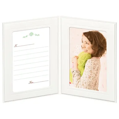 写真台紙 ランス フルル 2面（タテ・タテ）クリーム 使用例