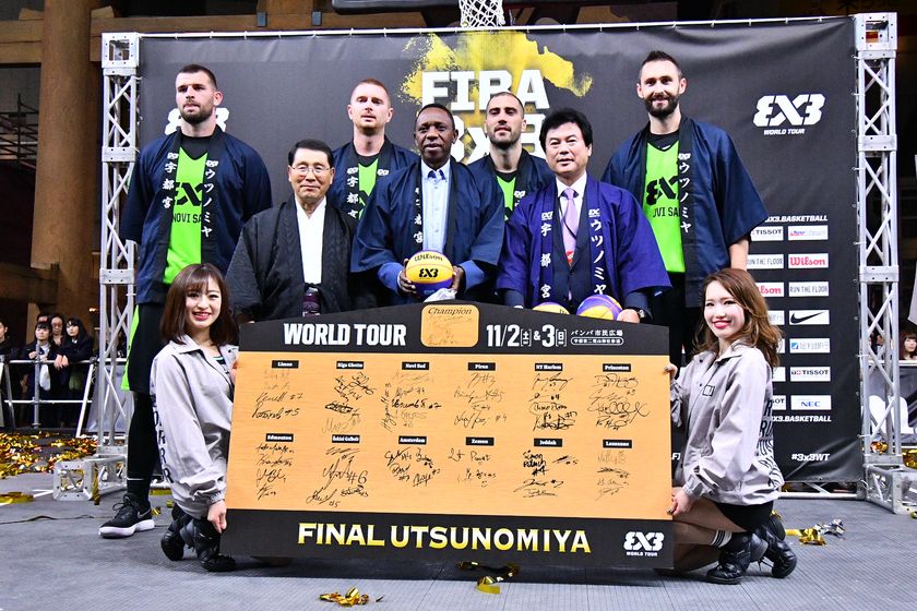 FIBA 3x3 World Tour Utsunomiya Final 2019
~「Novi Sad」(セルビア)が、2年連続4回目の優勝~