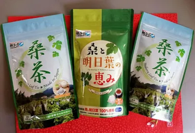 桑茶・桑と明日葉の恵み