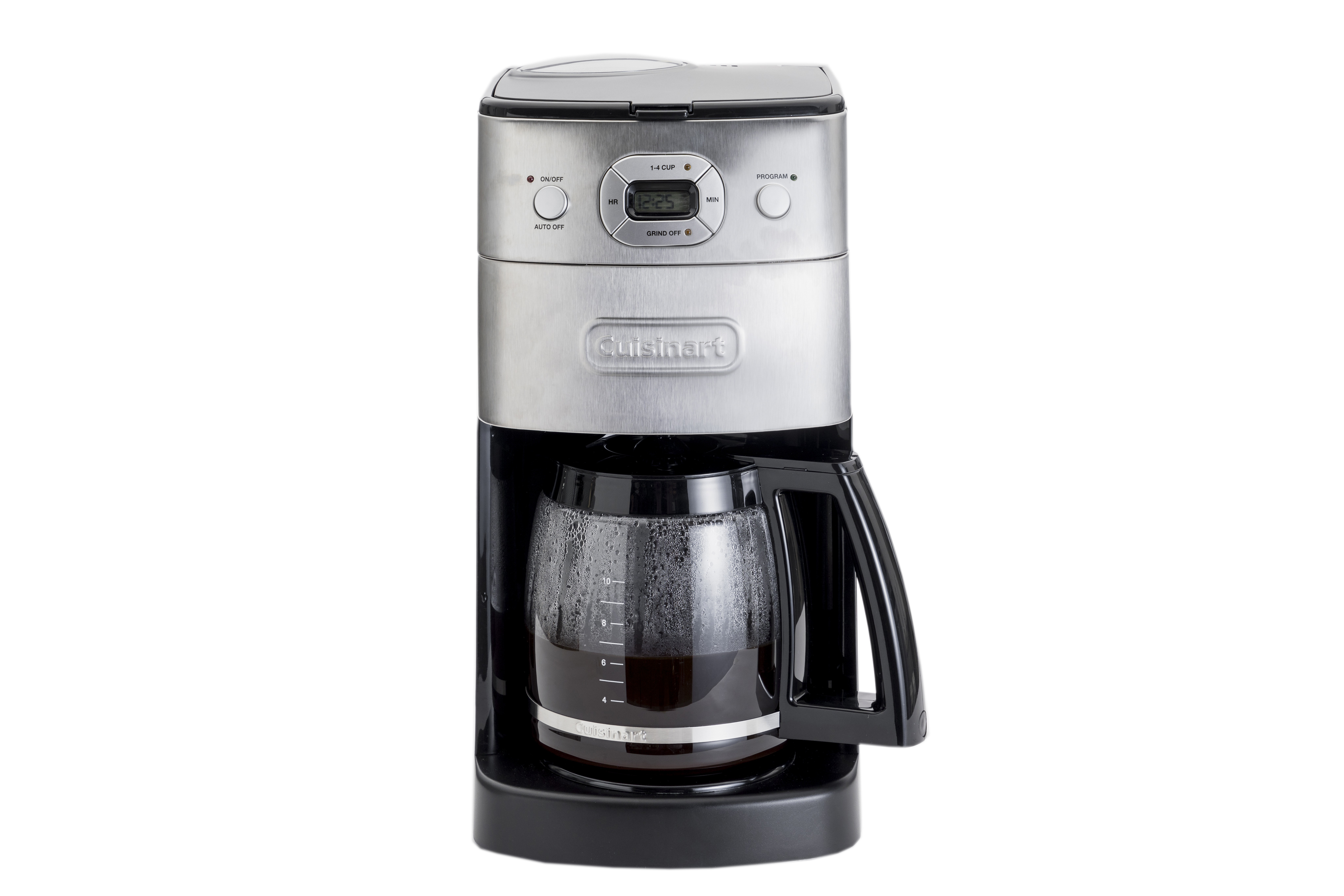 豆挽きからドリップまで全自動! 10カップのコーヒーが楽しめる 豆挽きからドリップまで全自動! 10カップのコーヒーが楽しめる