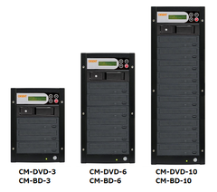 タワー型CD/DVD/BDディスクコピー機　マスターイメージ保存用のHDD交換が可能　NEWコンペア処理・スタンドアローン型を発売！