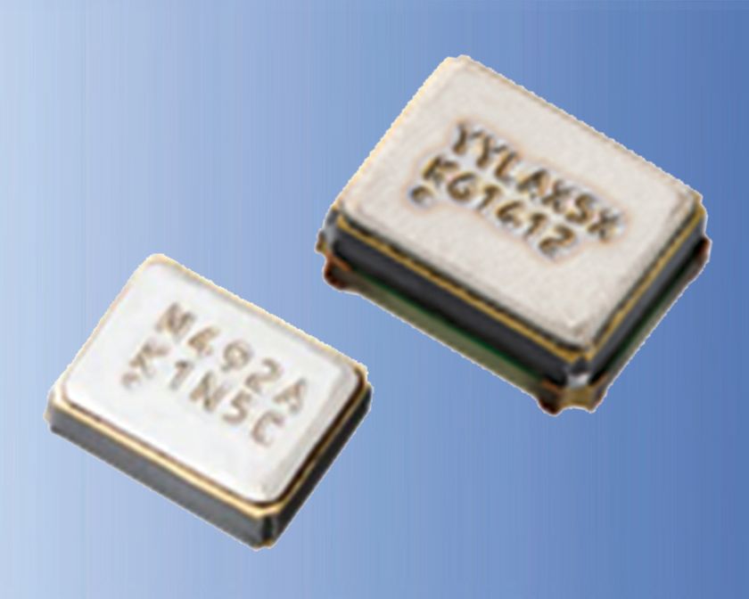 業界最高クラス※ の低位相ノイズ特性を実現
小型温度補償型水晶発振器（TCXO）を開発
