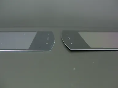 湿度変化に対する平面性比較テスト