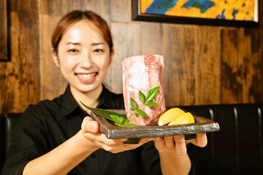 牛タンロック を5 000円 1 000円 税抜 でご提供 焼肉 肉縁 新宿店 が総額100万円分プレゼント企画を開催 縁商事株式会社のプレスリリース