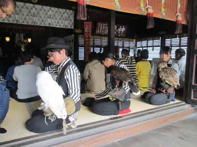 秩父神社参拝の様子(2017年開催時)