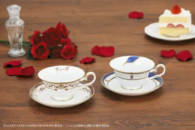ジョジョの奇妙な冒険 黄金の風×Noritake　ティーカップ＆ソーサーセット
