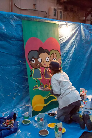 アート関連の企画もあり