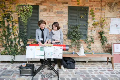 クラシック奏者atストリートピアノ