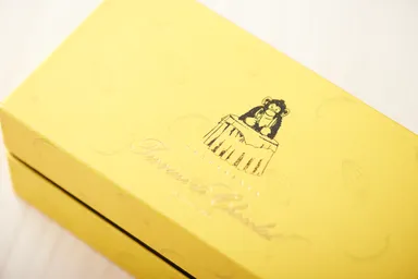 パッケージデザインはバナナの黄色とモンキーを入れたオシャレなデザイン