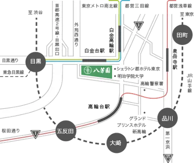 会場地図(近隣エリア)