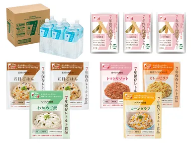 食品、水の賞味期限は7年で統一