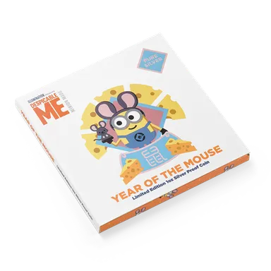 ミニオンメイド　純銀製カラーコイン 7