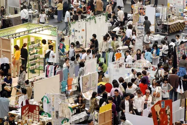 クリエーターズマーケット会場様子